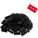 Befestigungsclips Für Wpc-terrassendielen ‚Äì 200er-packung. 6 Mm Verdeckte Clips. Kunststoffbefestigungen Für Dielen Mit Schwarzen Schrauben. T-f√∂rmige Clips Für Wpc-terrassendielen