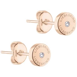 Liebeskind Berlin Ohrstecker LJ-0548-E-07 roségold Edelstahl Zirkonia