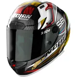 Nolan X-804 RS Ultra Carbon SBK, Helm, mehrfarbig, Größe S