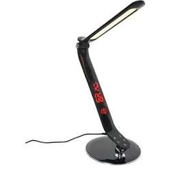 Trio LED Tischleuchte RL193, Schreibtischleuchte Büroleuchte Tischlampe, Dimmer Wecker Timer