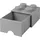 LEGO Brick 4 25 x 18 x 25 cm 1-tlg. dark grey