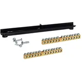 Marlanvil SpA PE/N-Klemme mit Träger 12-Module 2 x (12P+2P) M-L 1006.12.16