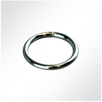 Gardinenring Metallring Ring Rundring Eisenring, LYSEL®, (100-St) grau