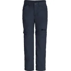 JACK WOLFSKIN Kinder Hose SAFARI ZIP OFF PANTS K, night blue, 152