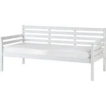 Beliani Tagesbett Theza 90 x 200 cm weiß