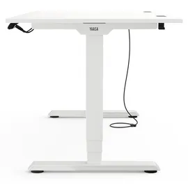 Yaasa Schreibtisch Desk Essential 120 x 80 cm Weiß/Weiß