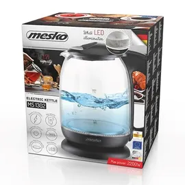 Mesko MS 1302b Glas-Wasserkocher