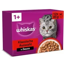 Whiskas Klassische Auswahl in Sauce 12 x 85 g
