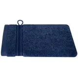Waschhandschuh 16 x 21 cm tintenblau
