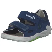 Superfit Flow Sandale, BLAU/HELLGRÜN 8010, 25 EU - 25