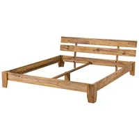 MASSIVMOEBEL24.DE Bett NATURE BROWN Doppelbett Ehebett Holzbett Sheesham Palisander