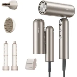 DREAME Pocket Pro Hochgeschwindigkeits Haartrockner,3faltbare Formen,300g Gewicht,110K U/min Motor, 300 Millionen negative Ionen/cm3,57°C,40s Ntc-trocknung, geräuscharm