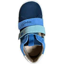 superfit Baby Jungen Breeze Sneaker, BLAU/HELLBLAU 8030