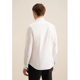 Seidensticker Slim Fit Smokinghemd Weiß M