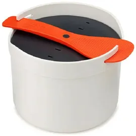 Joseph Joseph Mikrowellen Reis und Getreidekocher Stein/Orange 2 l