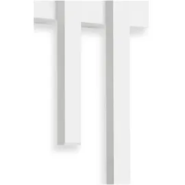 Telefunken LED Außenleuchte Wandlampe Weiß IP44 2 x 4W 780lm Neutralweiß 4000K - Weiß