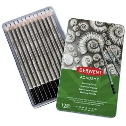 DERWENT 12er-Set Bleistifte »Sketching Academy«