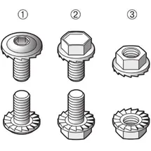 Pflitsch Sperrzahnschrauben SZSS M6X10 VA
