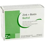Biofrid GmbH & Co. KG Zink + Biotin Kapseln 100 St.