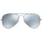 019/W3 58-14 matte silver/silver mirror