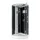 AcquaVapore Komplettdusche D37-23R0-ALL Dusche Duschtempel Duschkabine 100x100, Sicherheitsglas ESG, inklusive Duschwanne, Höhenverstellbar, Gehärtetes Glas, Integrierte Massagedüsen, Multimedi schwarz