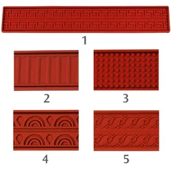 Contacto Reliefmatte 60x8cm Wellen