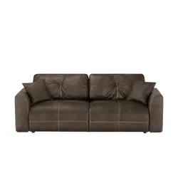 Schlafsofa aus Mikrofaser Diego ¦ Maße (cm): B: 245 H: 85 T: 115