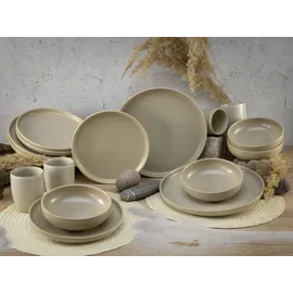 CreaTable Uno Kombiservice 16-tlg. sand