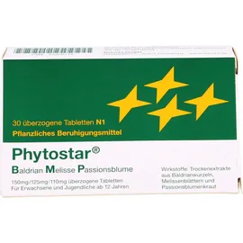 Retorta Phytostar Baldrian Melisse Passionsb.150/125/110mg
