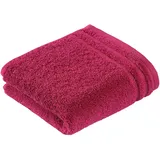 VOSSEN Calypso Feeling Gästehandtuch 30 x 50 cm cranberry