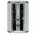 Schiebetür 100 x 215 Schwarz Sicherheitsglas D58-23M1