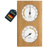 TFA Sauna-Thermo-Hygrometer Braun 40.1052.01