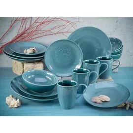 CreaTable Reactive Nostalgic Kombiservice 16-tlg. blau