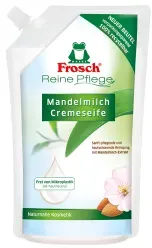 Frosch Reine Pflege Mandelmilch Cremeseife 112535 , 500 ml - Nachfüllbeutel