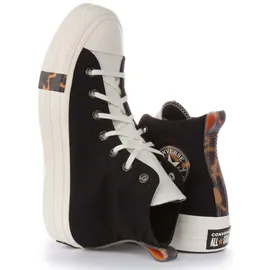 Converse Chuck Taylor All Star Lift Platform Tortoise Damen Schwarz 37