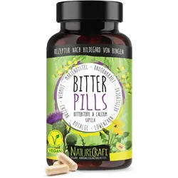 NatureCraft Bitter Pills – Hochdosierte Bitterstoff-Kapseln 90 St