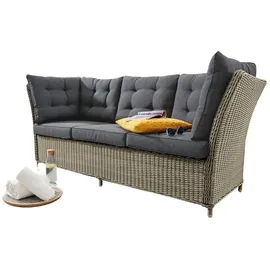 Destiny PALMA Loungesofa Polyrattan beige