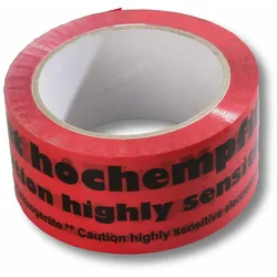 VEPATIM 36x Warnklebeband "Vorsicht hochempfindliche elektrische Geräte" PP 50mm x 66m