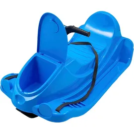 KHW Schlitten Snow Quad mit Lenker und Stickerbogen Iceblue