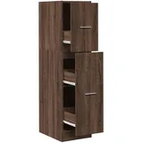 vidaXL Apothekerschrank Braun Eichen-Optik 30 x 41 x 118 cm Braun