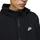 Nike Sportswear Club Herren-Kapuzenjacke Black/Black/White L