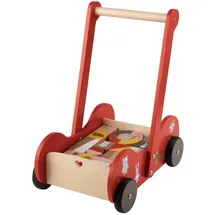 Playtive Schiebewagen Rot