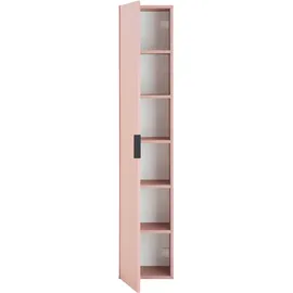 BASIC by Balculina Nancy Hochschrank 30 x 150 cm Rosa Metall