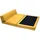 miliboo Schlafcouch Polyester 2-Sitzer Senfgelb
