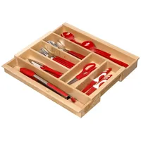 Orga-Box III Buche Besteckeinsatz ausziehbar für Nobilia ab 2013