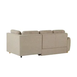 Smart Ecksofa ¦ braun ¦ Maße (cm): B: 233 H: 95 T: 160.0