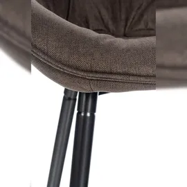 CLP 2er Set Barhocker Gibson Tresenstuhl Mit Fußstütze - 2 x Tresenhocker Gepolstert