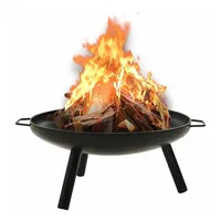 vidaXL Feuerschale 70x59x28 cm Stahl
