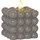 Star Trading Flamme Dot LED-Kerze 10 cm grau