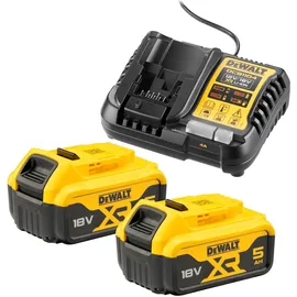DeWalt Akku-Kit 18 V 5,0 Ah 2 Stück